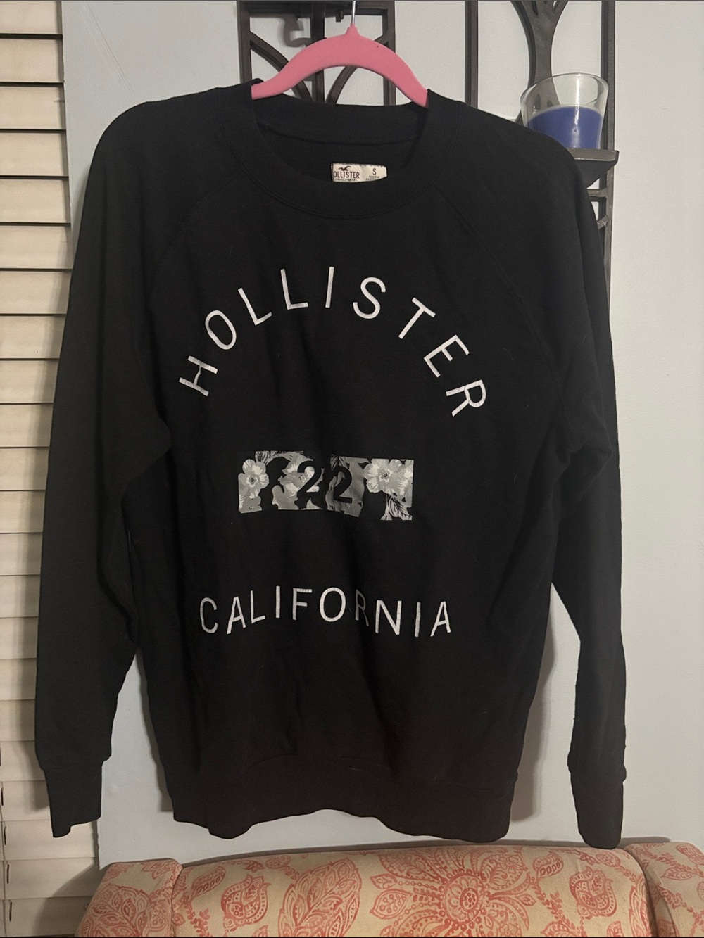 Hollister Black California Graphic Sweatshirt